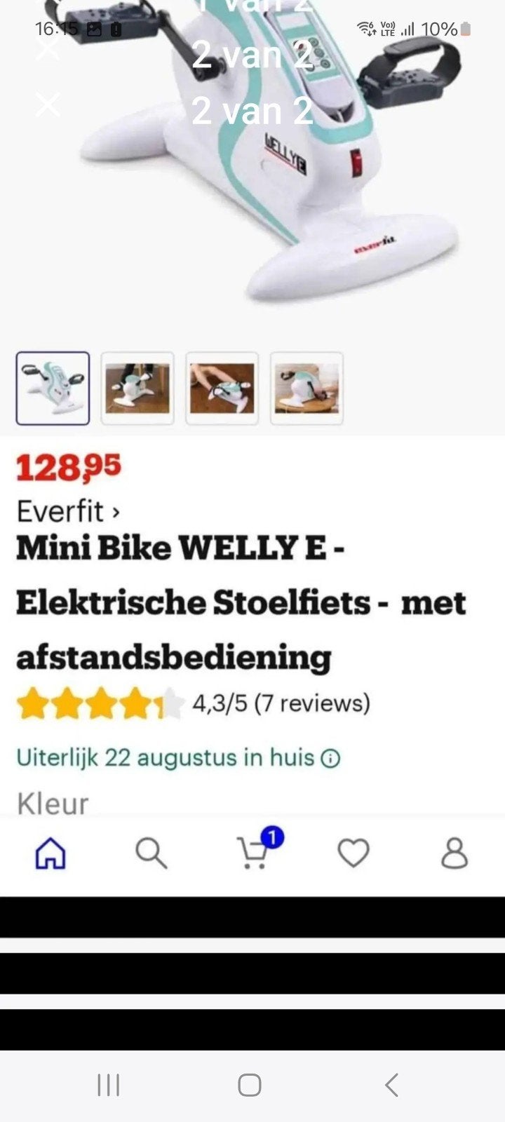 stoelfiets  doe een goed bod., Ophalen