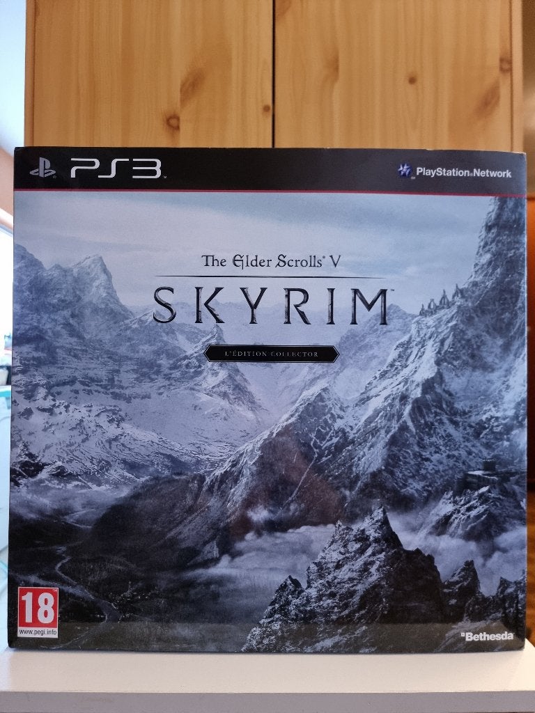 Jeu PS3 The Elder Scrolls Skyrim – Édition Collector, Enlèvement, Aventure et Action, À partir de 18 ans