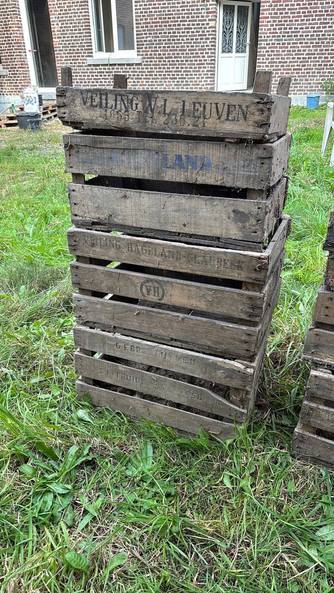 Anciennes boîtes à fruits en bois - ventes aux enchères, Enlèvement, Utilisé, Boîte ou Caisse