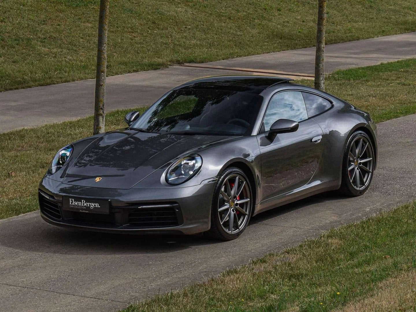 Porsche 911 CARRERA 992 2 Coupé / Agate Grey / TOP SPEC / T, Autos, Cuir, Argent ou Gris, Achat, Euro 6