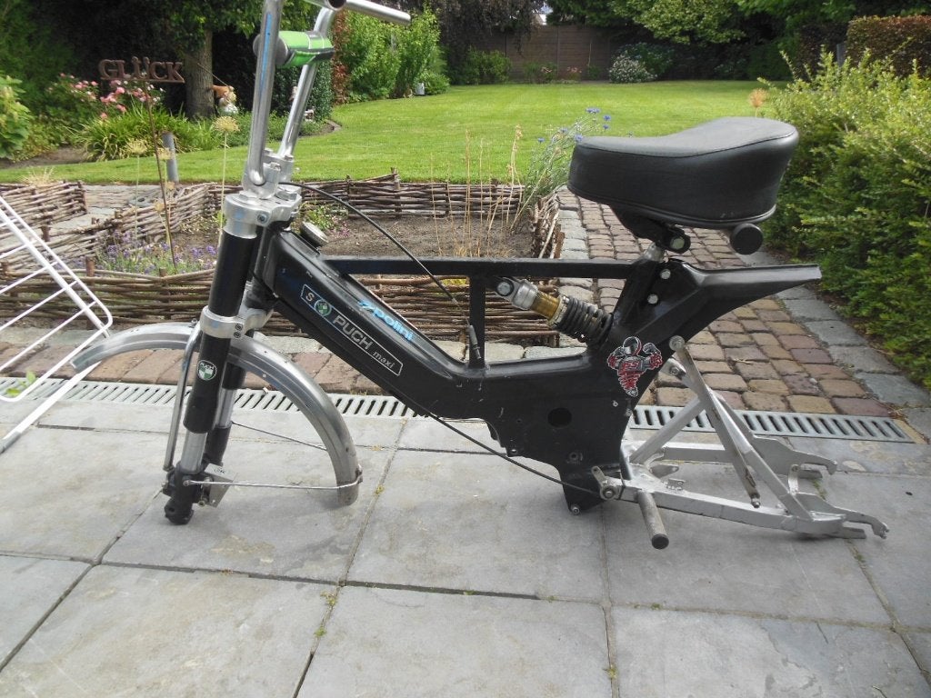 puch frame zonder papieren, Fietsen en Brommers, Brommers | Puch, Ophalen, Gebruikt, Klasse B (45 km/u)