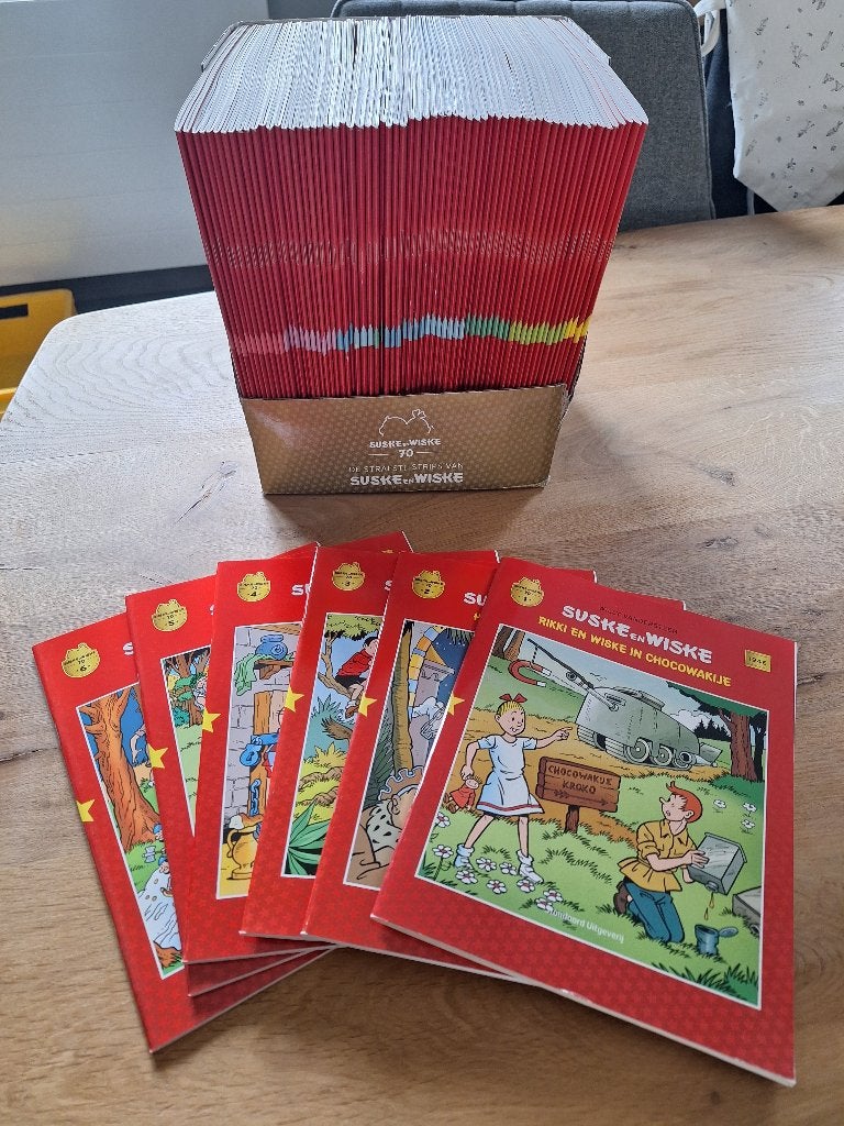 lot 128 strips comics allerlei oud en recent, Ophalen