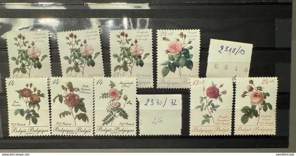 Lot Rozen Roses P.J. Redoute, Ophalen of Verzenden