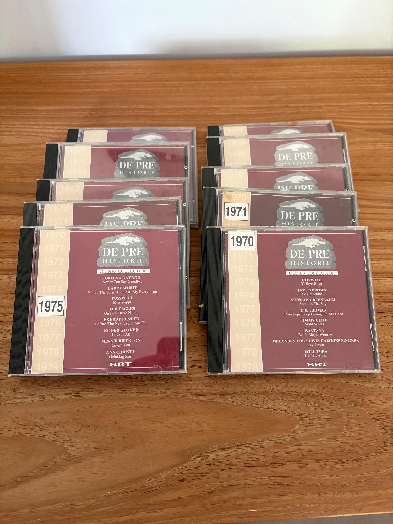 Prehistorie jaren 70 deel 1 volledig (+ 8CD’s jaren 60), Cd's en Dvd's, Ophalen, Gebruikt, Pop