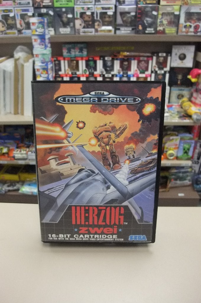 Herzog Zwei cib Mega Drive, Enlèvement ou Envoi, 2 joueurs, À partir de 12 ans, Sega
