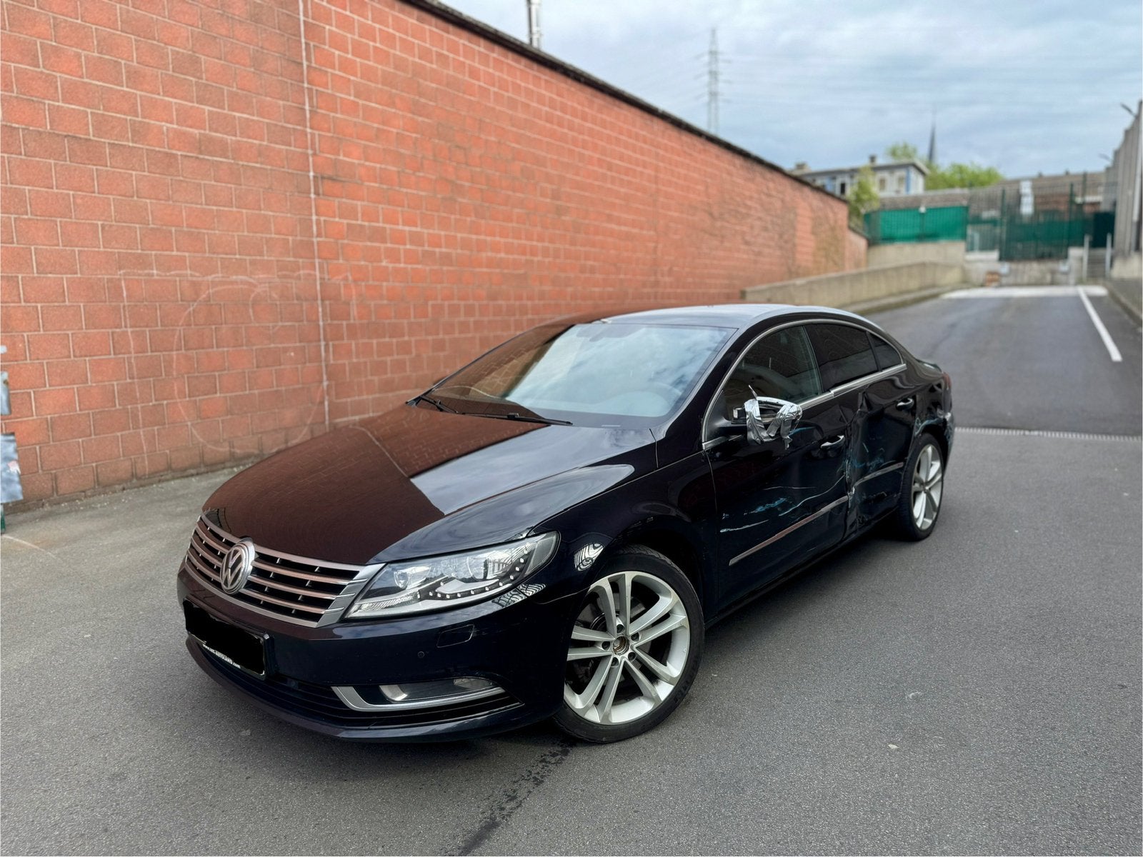 Volkswagen passat CC 2016 CARAT, Auto's, Automaat, Euro 6, Zwart, Leder