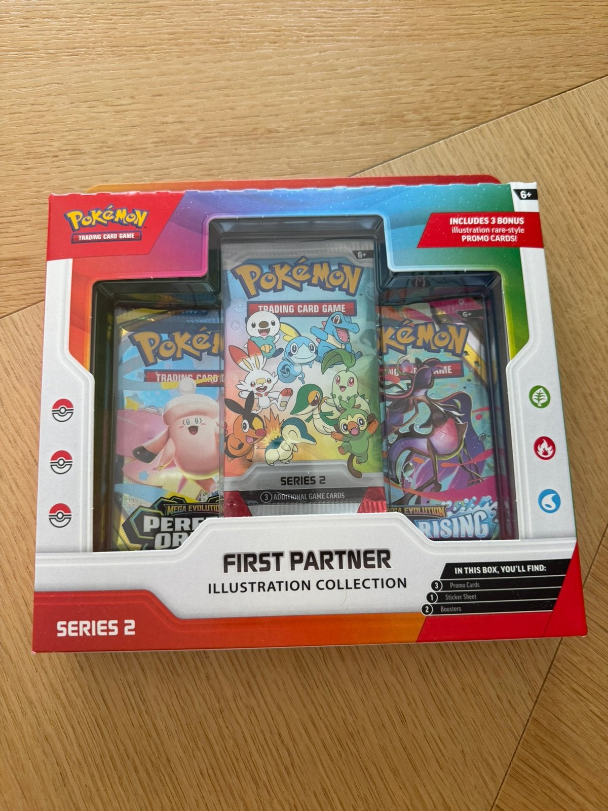 Pokémon First Partner series 2, Ophalen, Nieuw, Overige typen, Foil