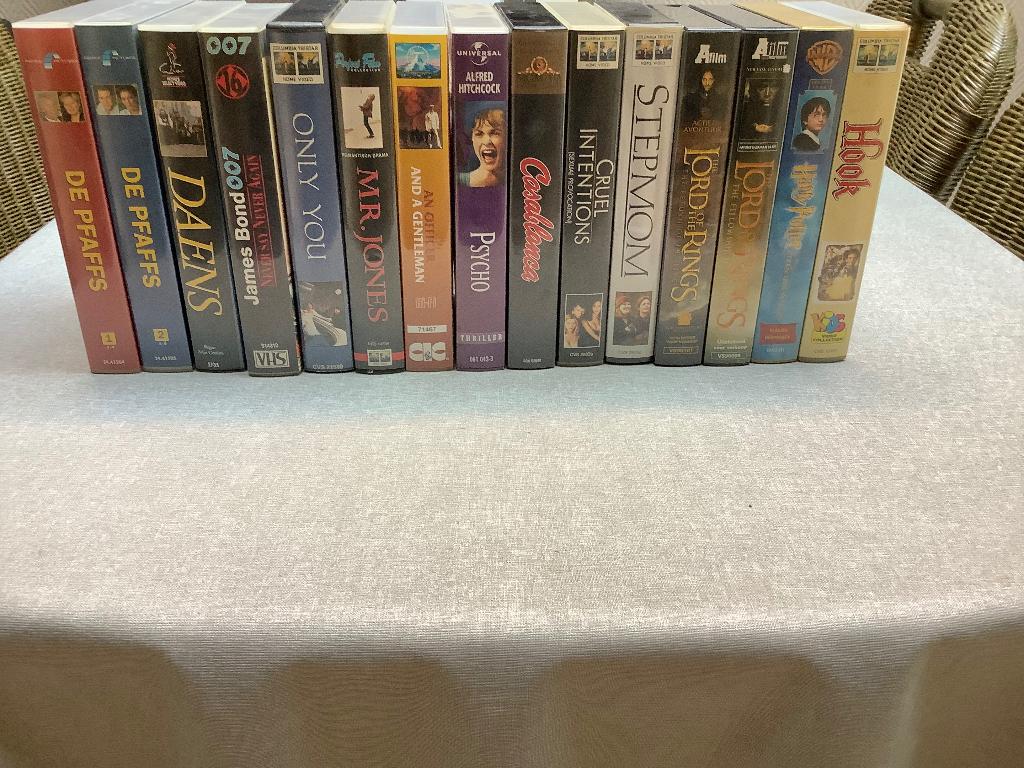 VHS videobanden te koop, Audio, Tv en Foto, Bandrecorder, Ophalen, Onderdeel