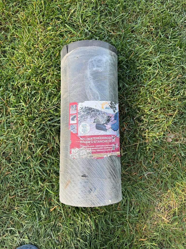 Dpc folie 45cm breed waterkeringsfolie, Ophalen, Nieuw