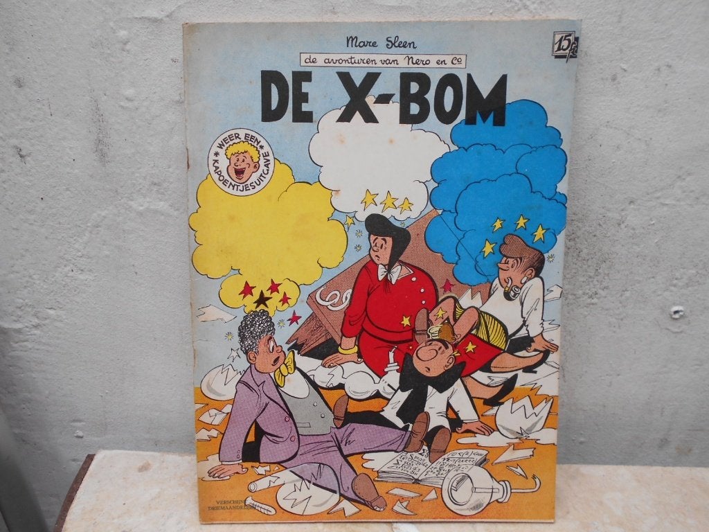 NERO en CO   DE  X BOM oude herdruk  2 kleuren, Ophalen of Verzenden