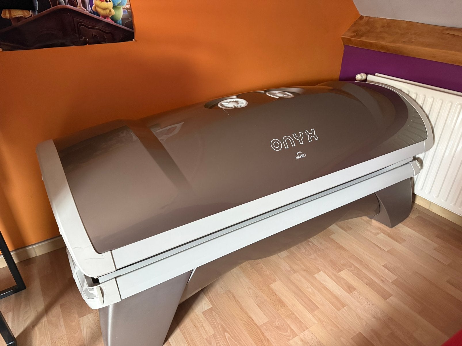 Zonnebed/ zonnebank, Electroménager, Solarium, Banc solaire & Bronzage facial, Enlèvement, Utilisé, Banc solaire double, 15 lampes ou plus