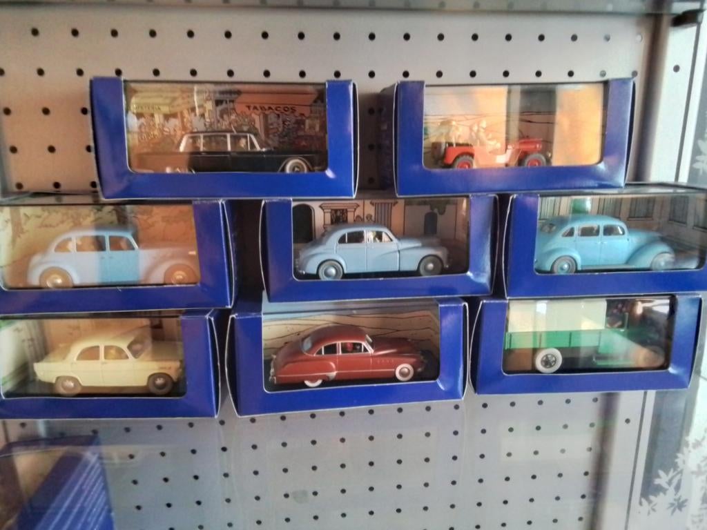 Voiture tintin collection officielle 1/43, Enlèvement