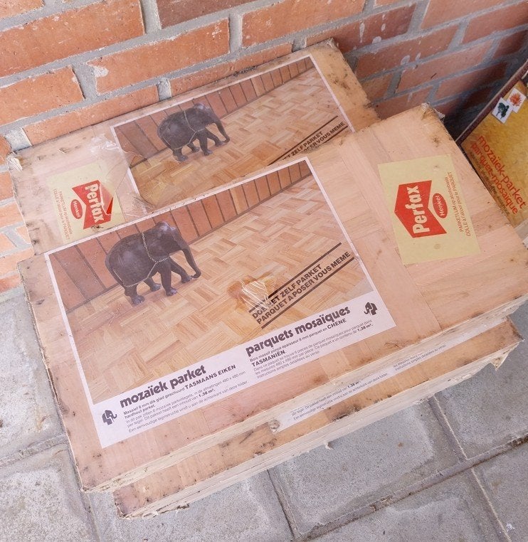 *** Parquet en chêne non traité 12,40 m2 ***, Enlèvement, Parquet
