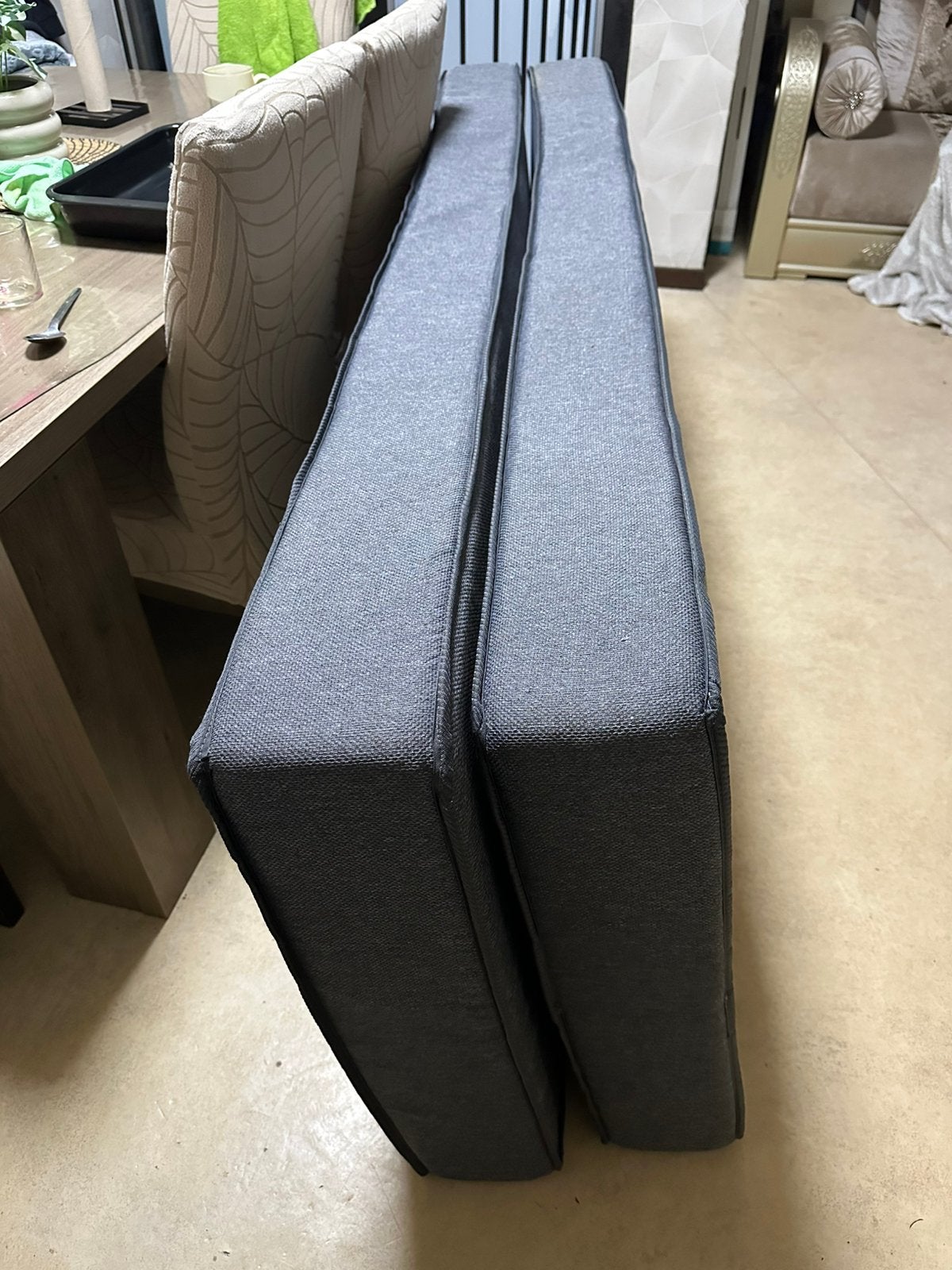 2x 1 persoons matras in goede staat, Jardin & Terrasse, Accessoires mobilier de jardin, Enlèvement, Comme neuf