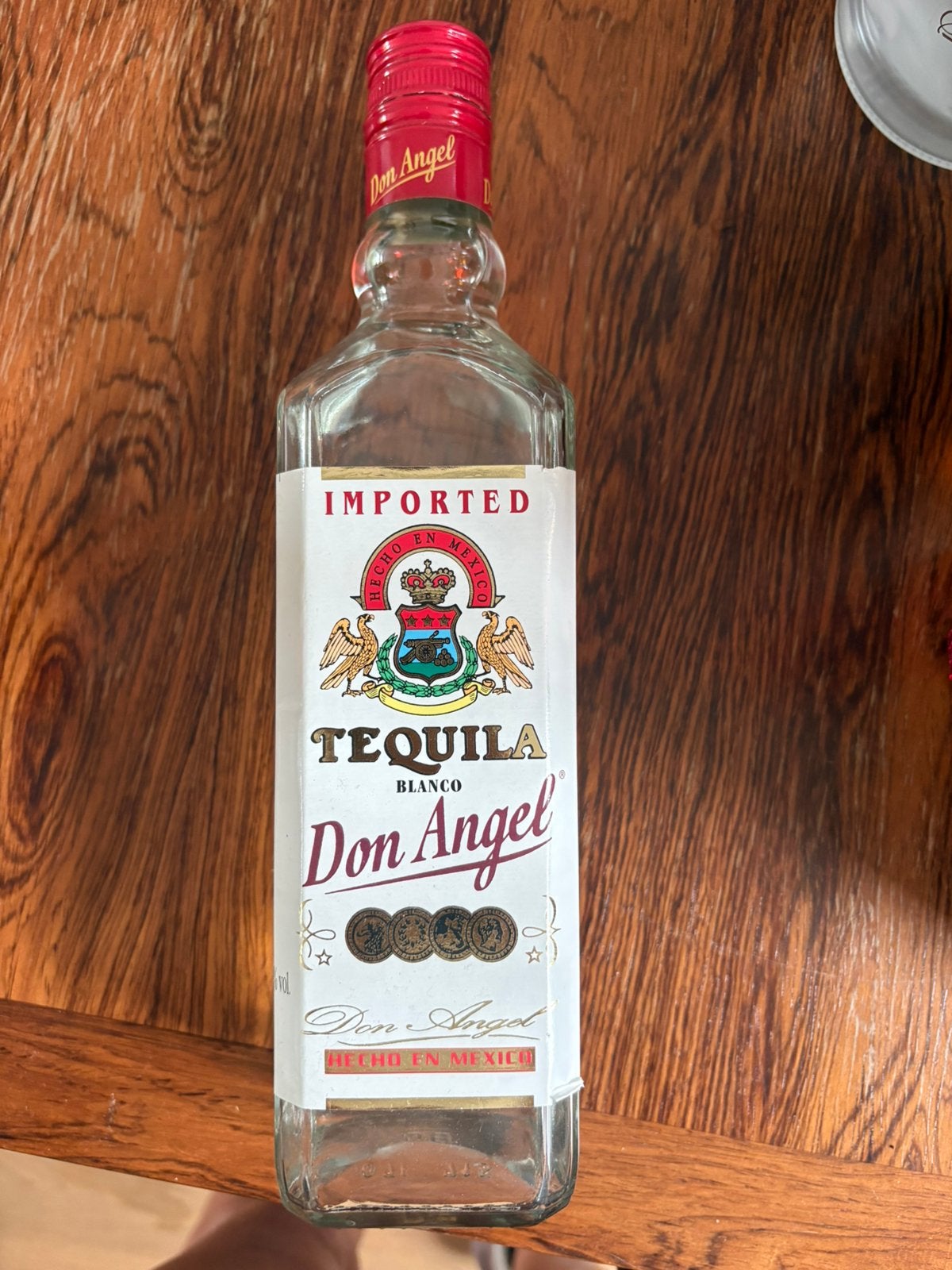 Don angel tequila, Diversen, Ophalen