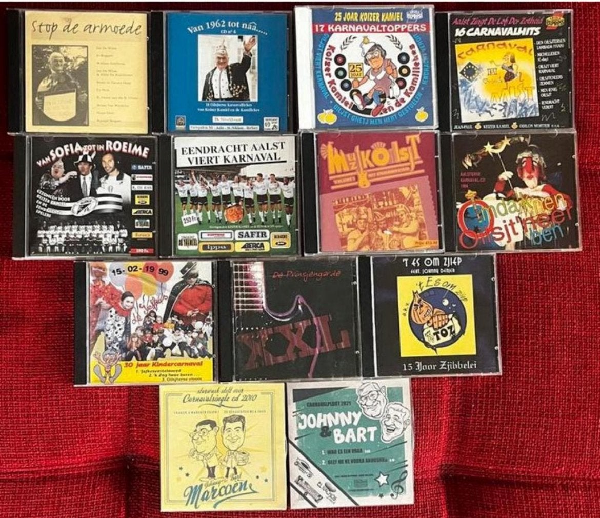CD’s Carnaval Aalst Oilsjt, Ophalen of Verzenden, Zo goed als nieuw