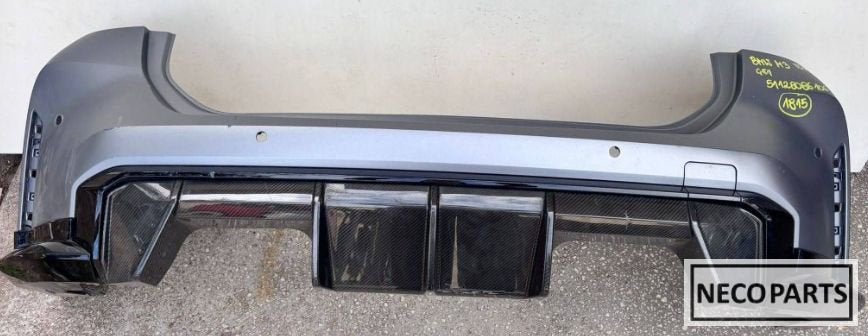 BMW M3 G80 COMPETITION ACHTERBUMPER BUMPER ORIGINEEL!!!, Gebruikt, -, -, Ophalen of Verzenden
