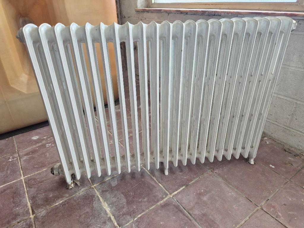 Radiateur en fonte sur pied vinted vente rapide, Bricolage & Construction, Enlèvement, Utilisé, Radiateur, 30 à 80 cm