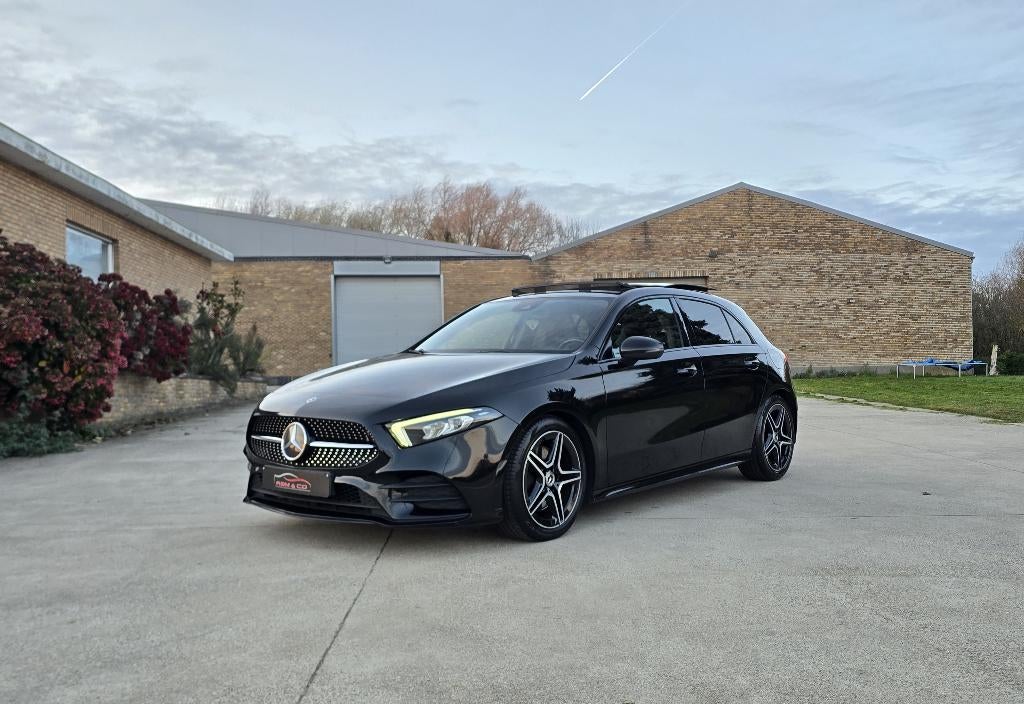 MB Classe A 220 Ess. ** Pack AMG - Toit Pano ** Garantie 12M, Achat, 139 g/km, Euro 6, Entreprise