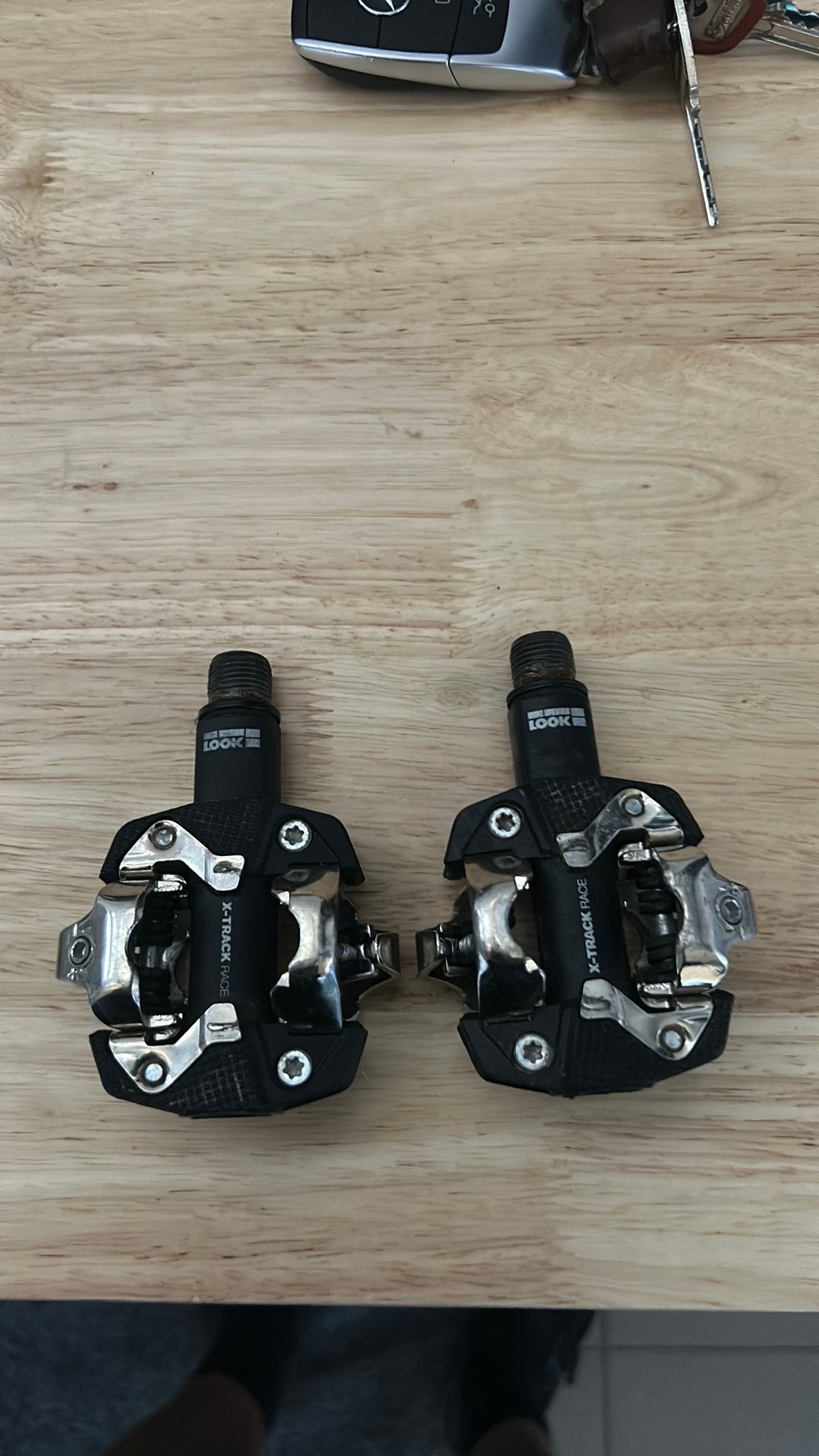 Mtb pedalen, Fietsen en Brommers, Crankstel of Pedalen, Gravelbike, Look, Ophalen of Verzenden