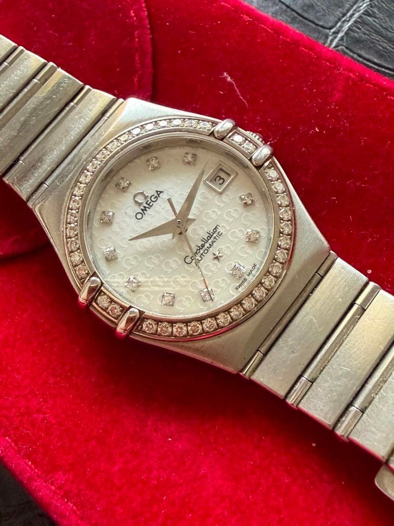 Omega Constellation Automatic pour femmes, Montre-bracelet, Autres marques, Enlèvement ou Envoi, Acier