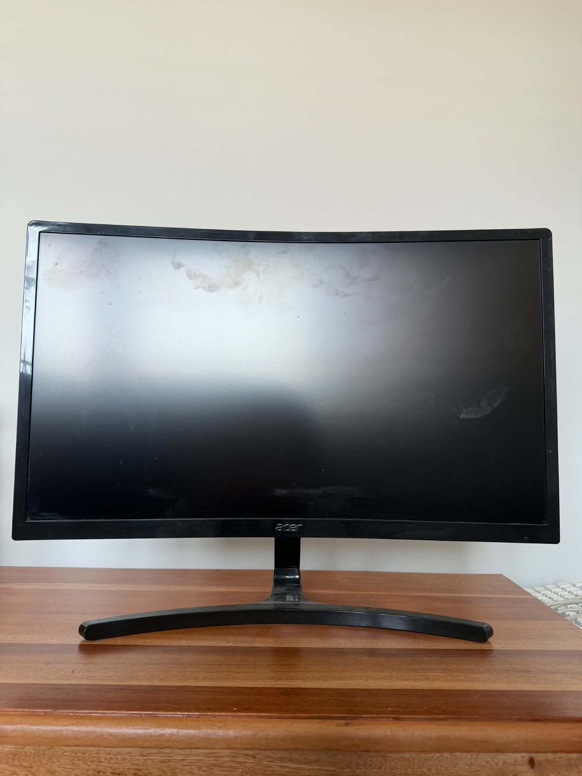 Monitor ACER (curved), Gebruikt, 24", 101 t/m 150 Hz, VA
