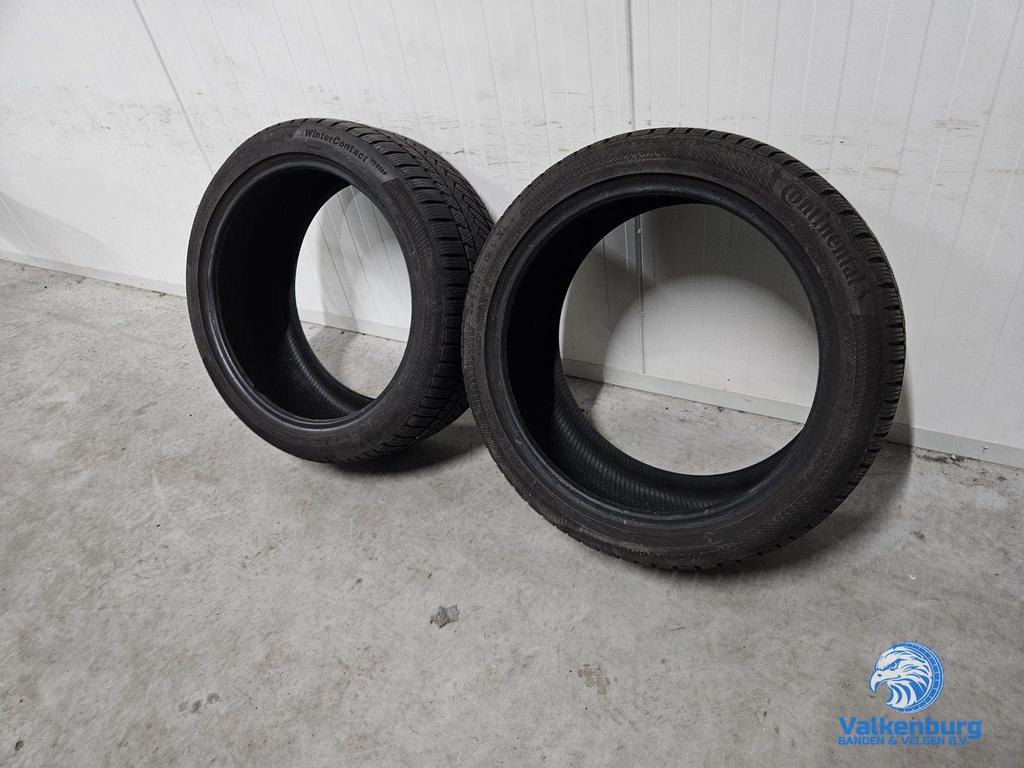 8mm! Winterbanden 255/40R19 Continental WinterContact 850P, 19 inch, Gebruikt, 255 mm, -