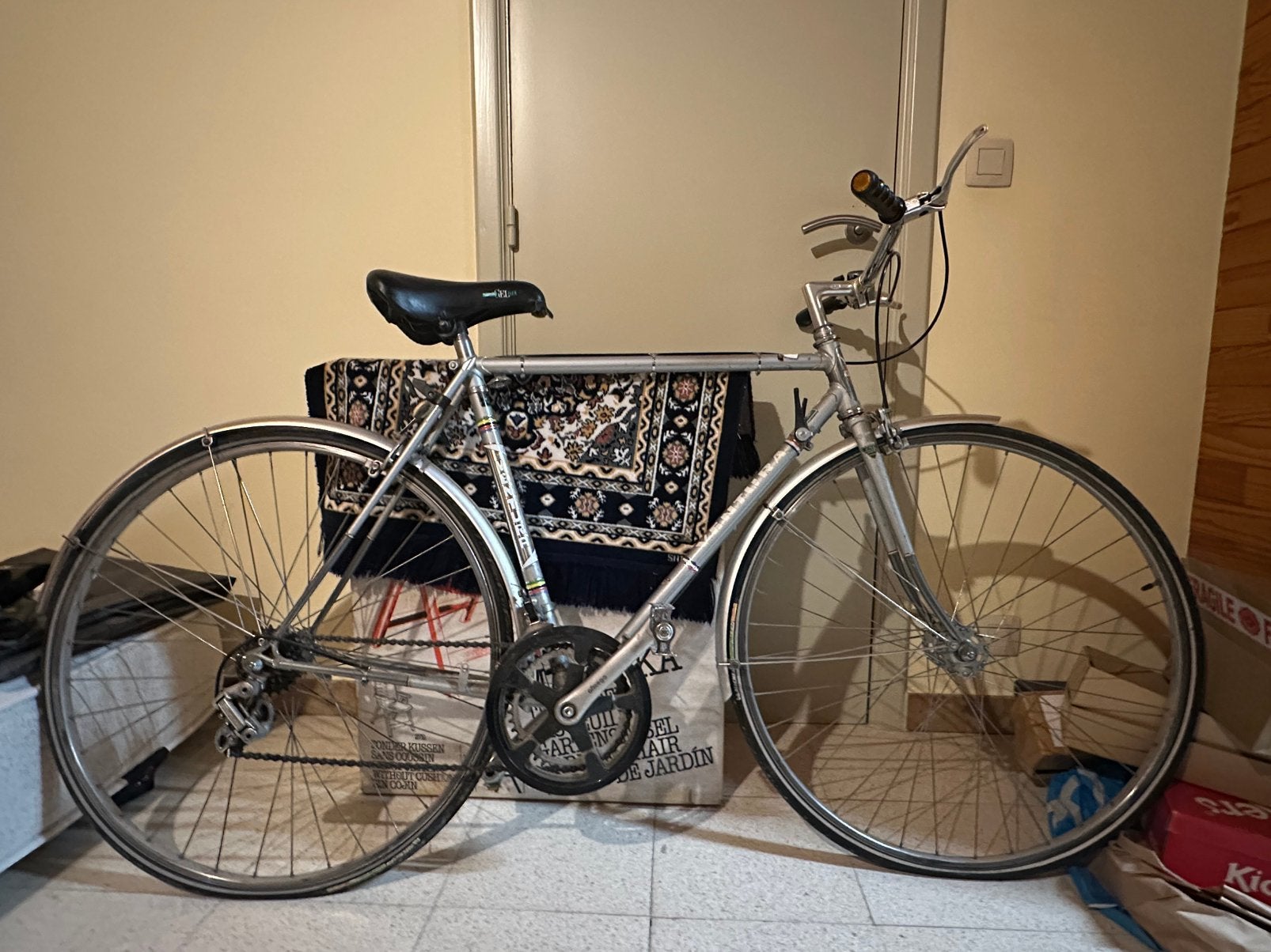 Koersfiets, Enlèvement