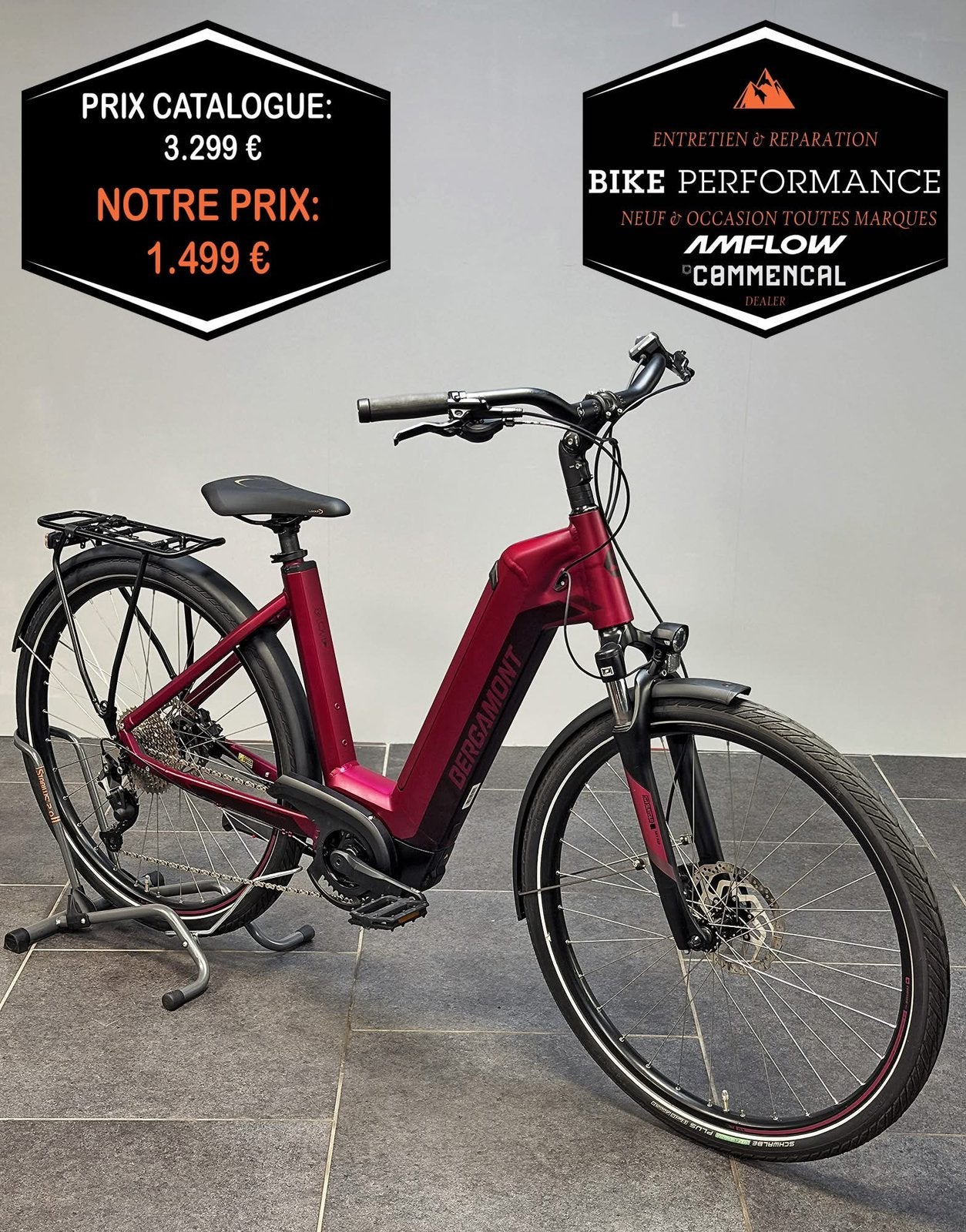 Bergamont E-Horizon Sport, Enlèvement, Comme neuf