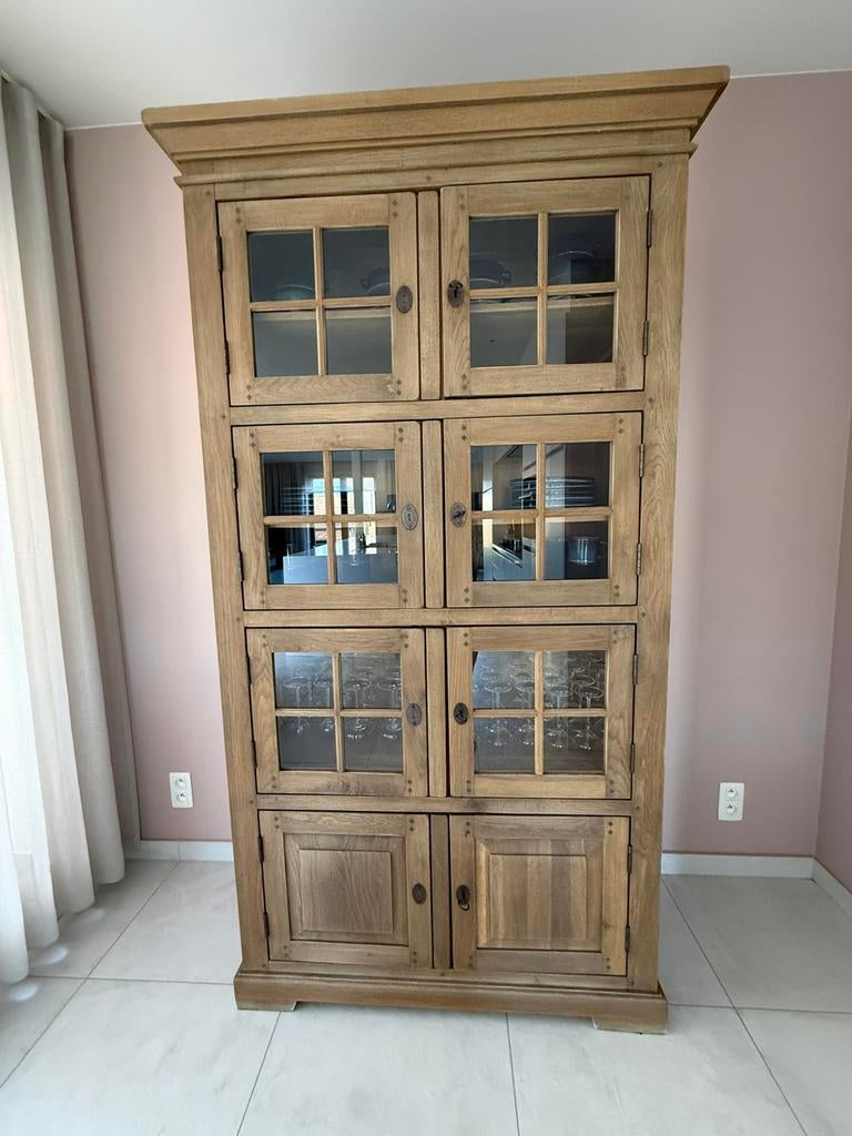 Eiken buffetkast, Huis en Inrichting, Ophalen, Zo goed als nieuw