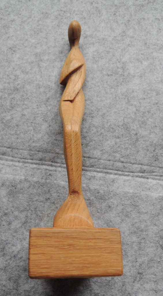 Houten beeldje voorstudie, Ophalen of Verzenden, Nieuw, Mens