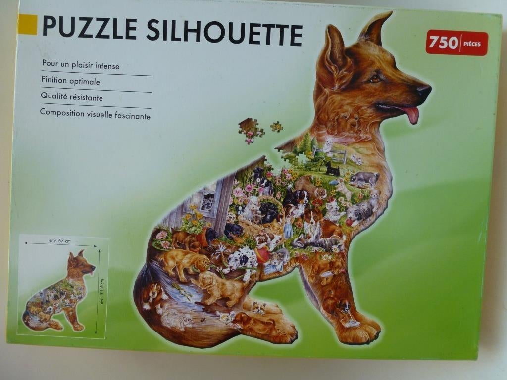 puzzel hond puzzle 750 stukjes, Ophalen of Verzenden, 500 t/m 1500 stukjes, Gebruikt, Legpuzzel