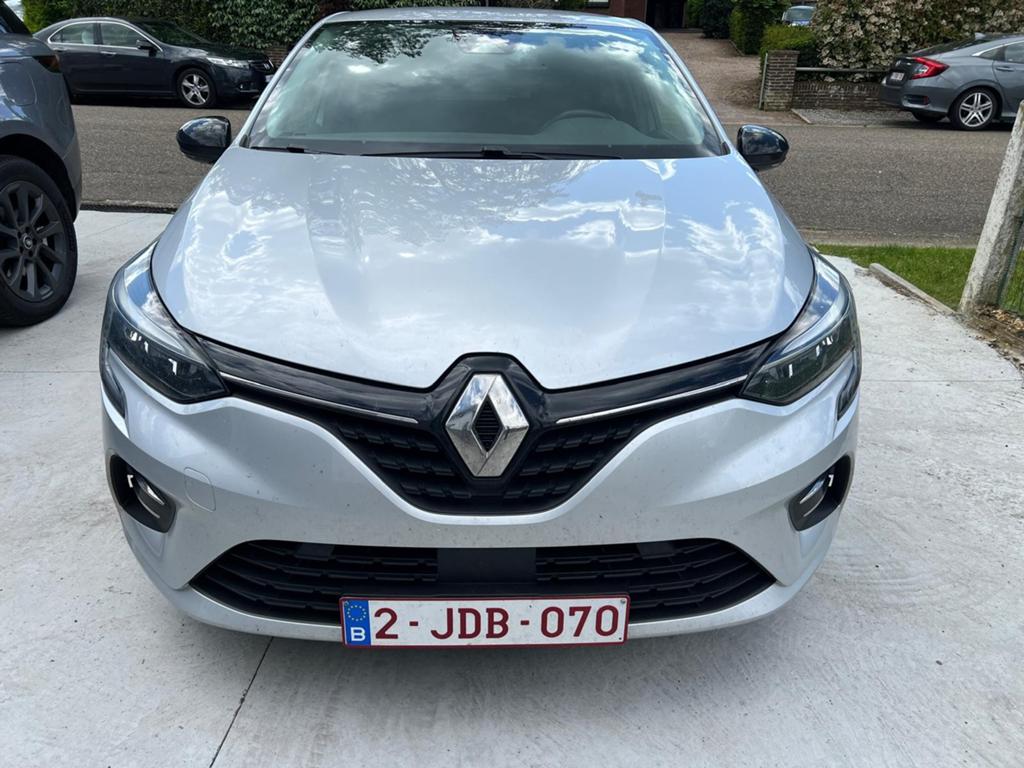 Renault Clio Benzine Hybride Automaat 2022, Autos, Renault, Argent ou Gris, Achat, Euro 6, Automatique