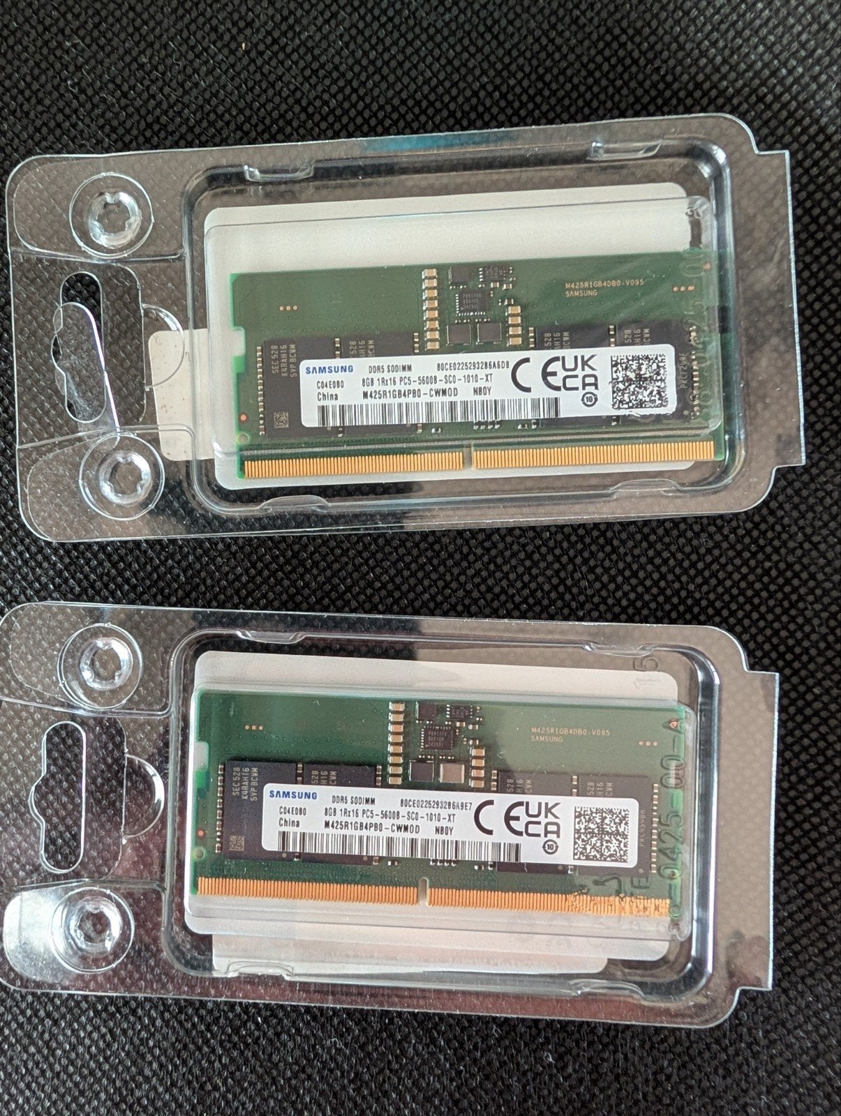 SODIMM DDR5 2x 8GB cl46, Informatique & Logiciels, Mémoire RAM, Neuf, Enlèvement, DDR5, Laptop