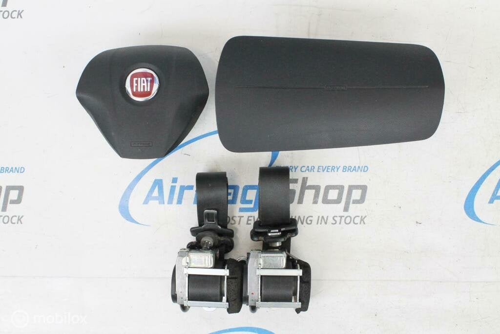 Airbag kit - Panneau noir Fiat Qubo (2008-2016), Enlèvement ou Envoi, Utilisé