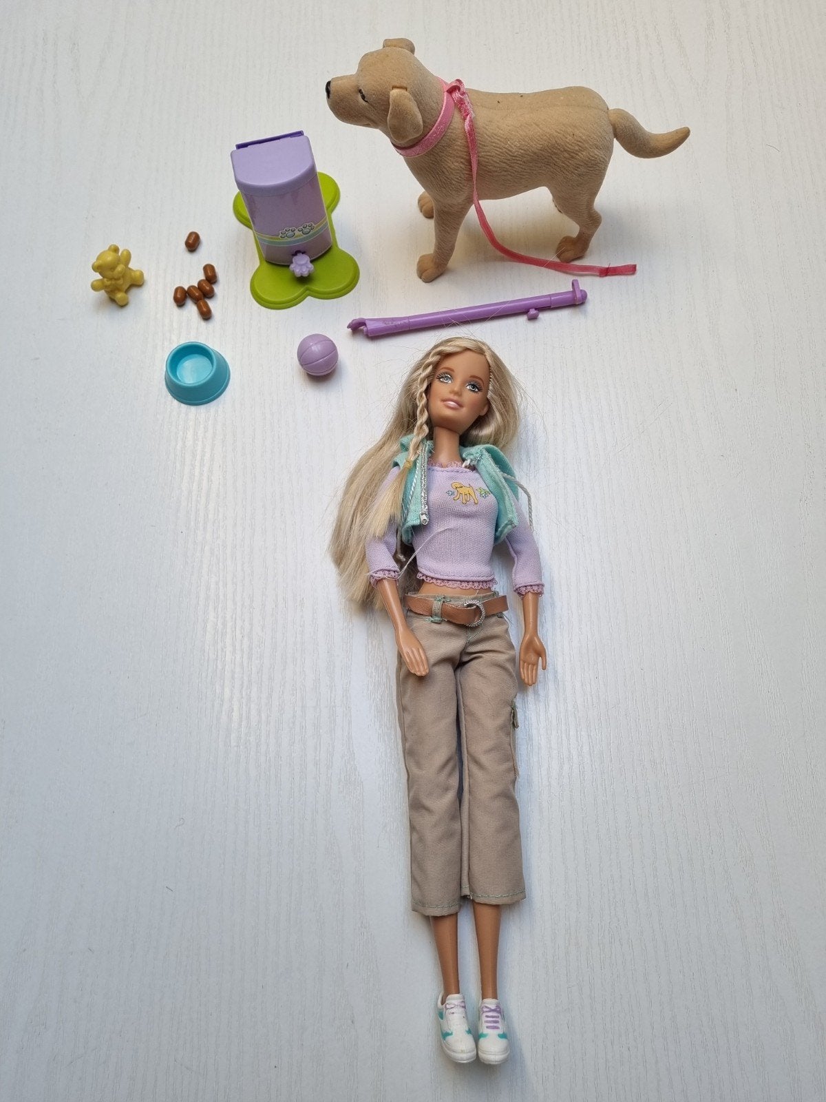 Set Barbie Met Hond Mattel, Kinderen en Baby's, Speelgoed | Poppen, Ophalen of Verzenden