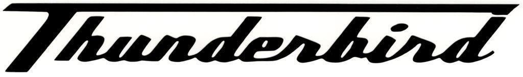 Triumph Thunderbird sticker #1, Motoren, Verzenden