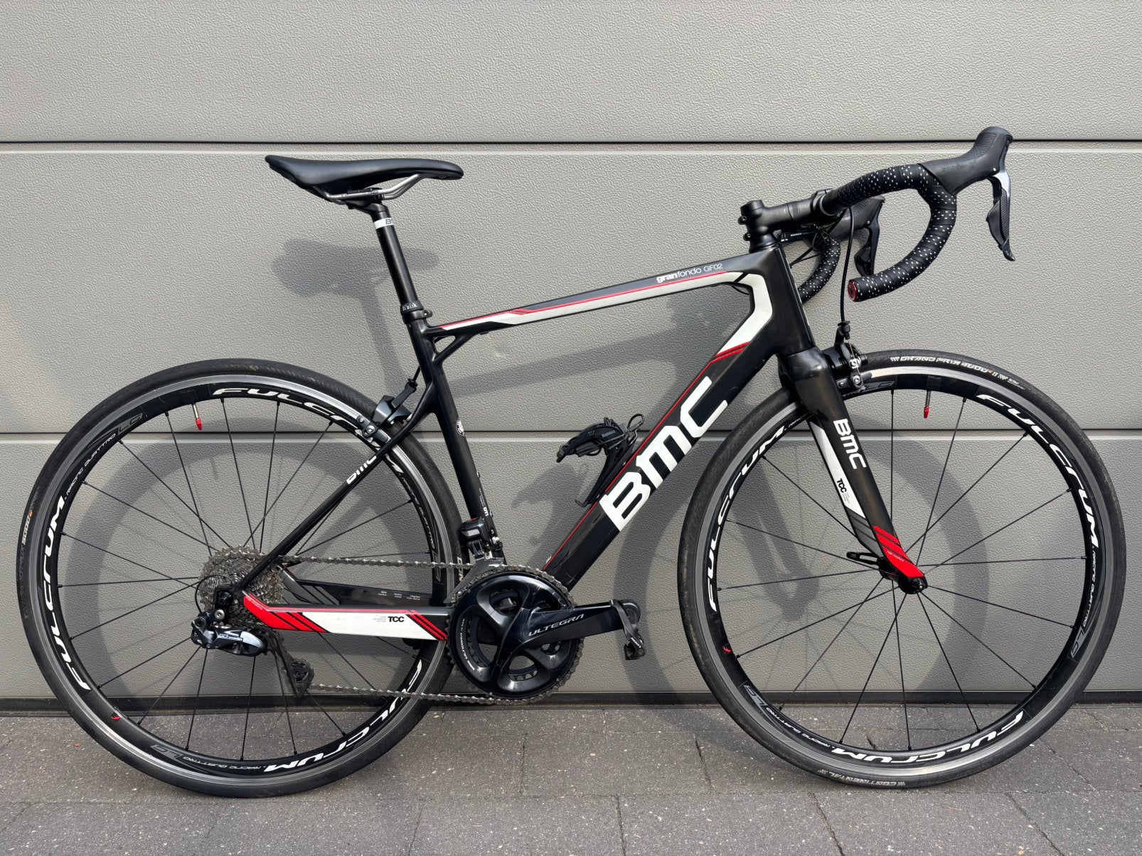 BMC Granfondo GF02 54cm Ultegra Di2 11Spd (1.70m t/m 1.80m), Ophalen, 28 inch, Carbon, Velgrem