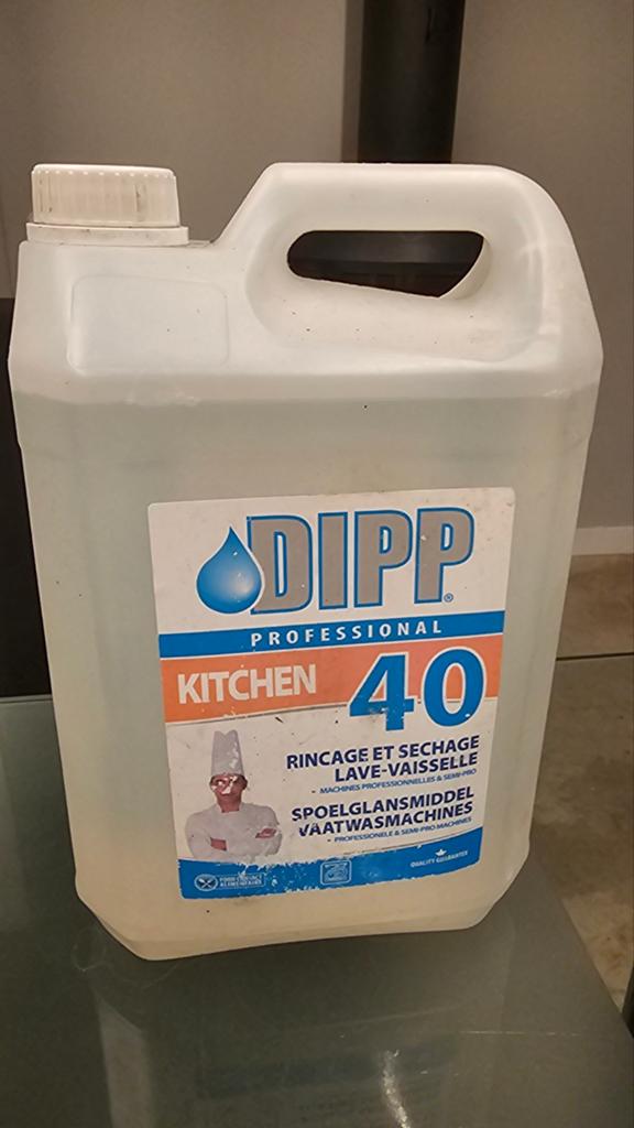 Dipp spoelmiddel, Ophalen