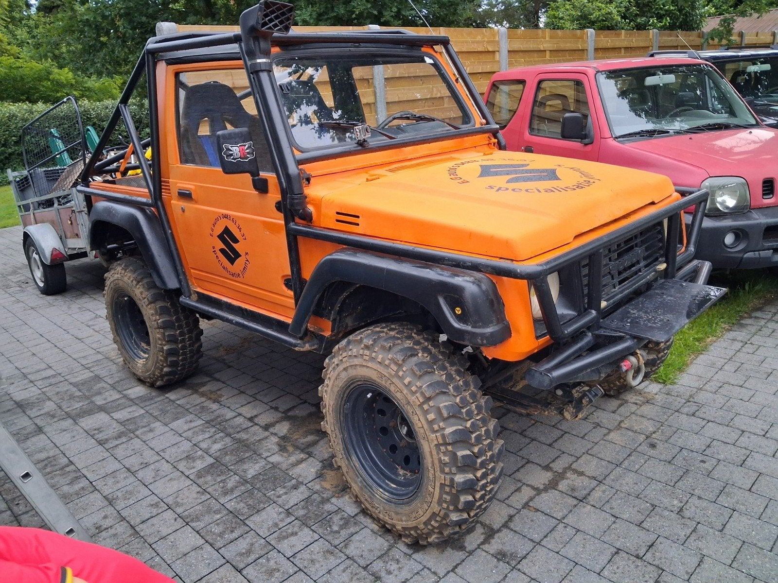 Suzuki samurai #offroad# 416 tussenbak winch, Achat, Entreprise, Samurai, Automatique
