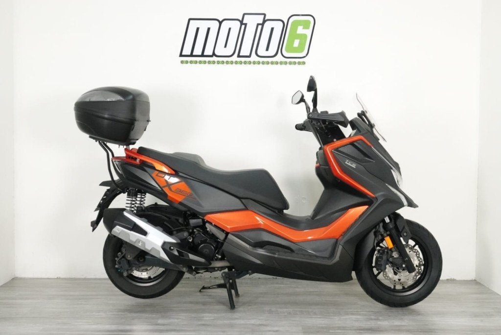 Kymco DTX360 met topkoffer, Scooter, Kymco, 360 cc, ABS
