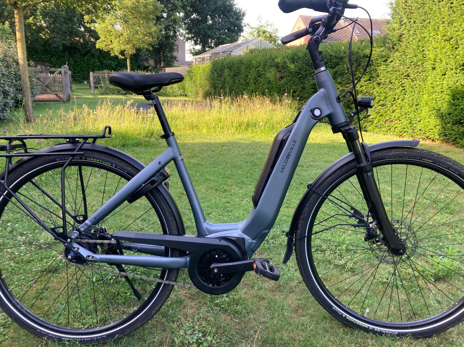 Velo de ville AEB800 classic, Fietsen en Brommers, Zo goed als nieuw, 47 tot 51 cm, 50 km per accu of meer, Ophalen