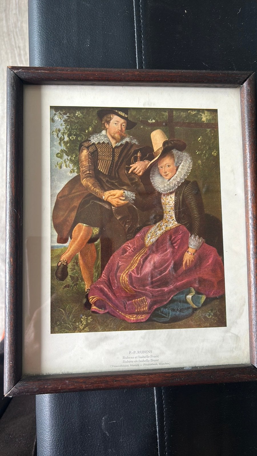Reroductie Rubens, Antiek en Kunst, Ophalen of Verzenden, Portret of Personen