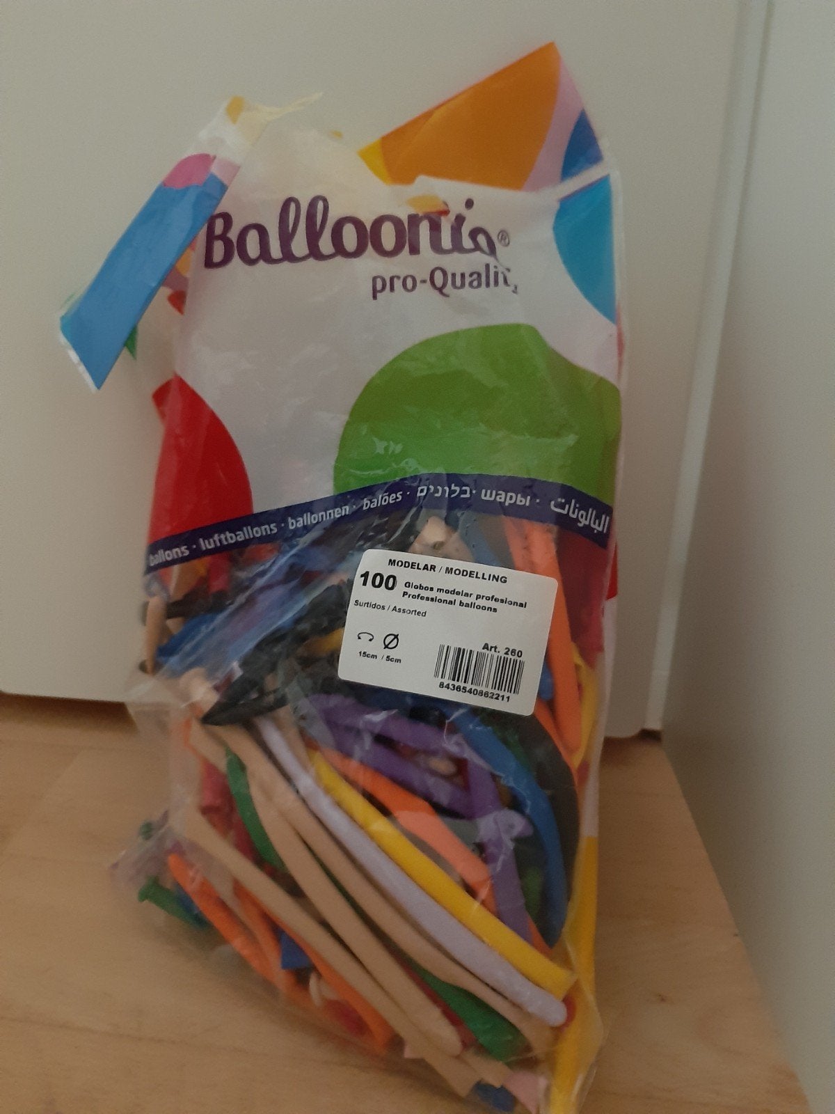 Kleine ballonnen om te vouwen, Ophalen, Gebruikt, Knutselmateriaal