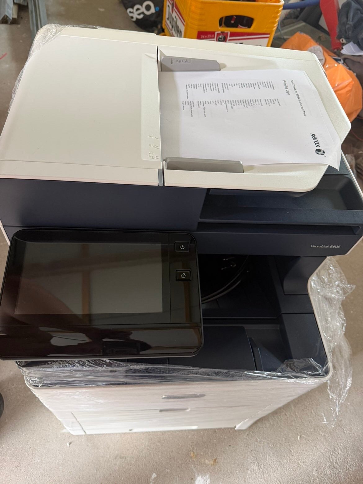Xerox Versalink B605 multifunctionele Laserprinter, Computers en Software, Printers, Zwart-en-wit printen, Xerox Versalink B605