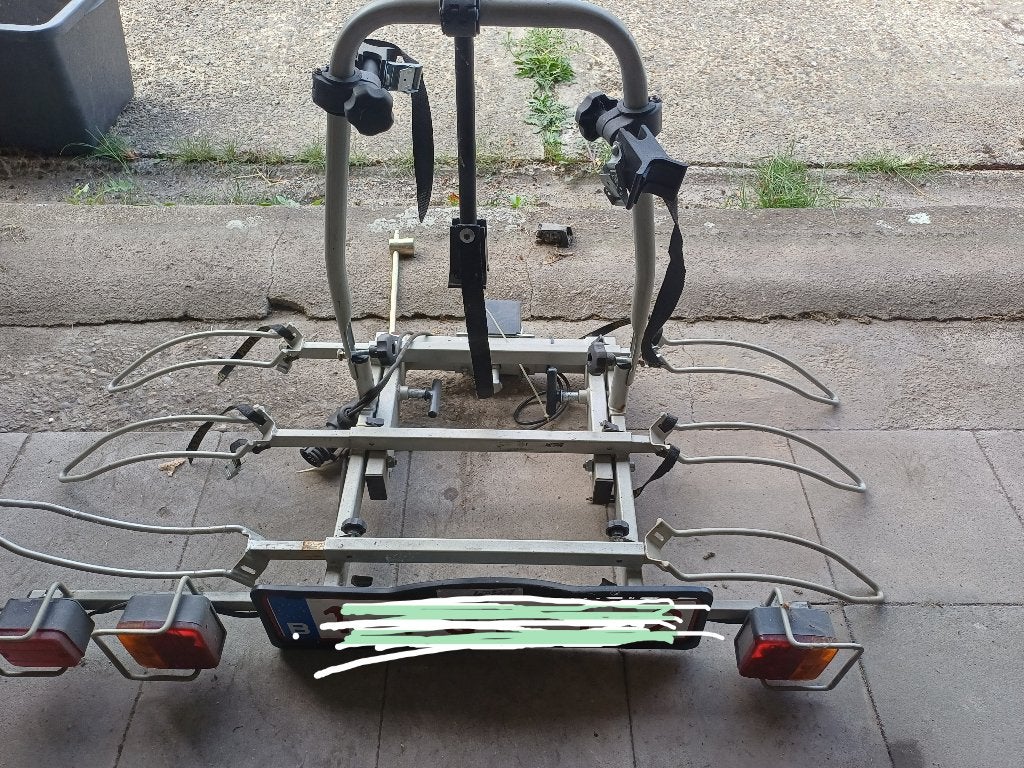 Porte-velos  3 vélos, Enlèvement, 3 vélos ou plus, Utilisé, Support d'attelage