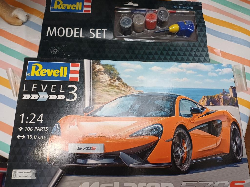 Mc Laren 570S, Hobby & Loisirs créatifs, Modélisme | Voitures & Véhicules, Neuf, Voiture, Revell, Plus grand que 1:32