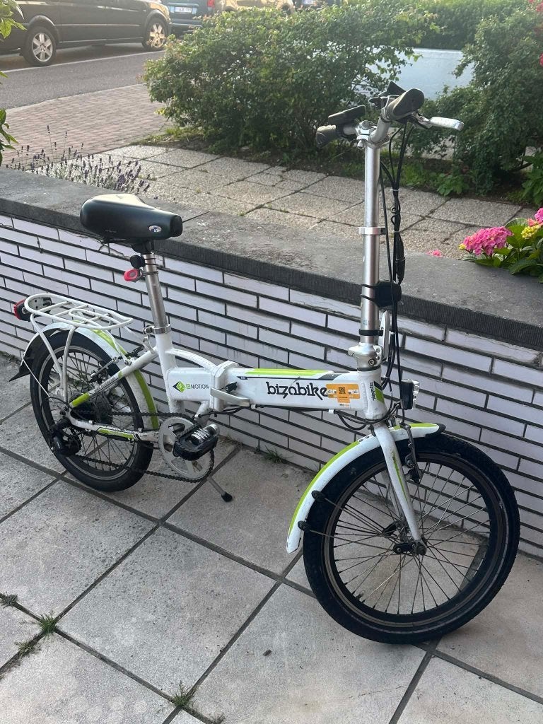 BizoBike Electrische Vouwfiets, Fietsen en Brommers, Ophalen, Gebruikt, Totaal opvouwbaar, Versnellingen