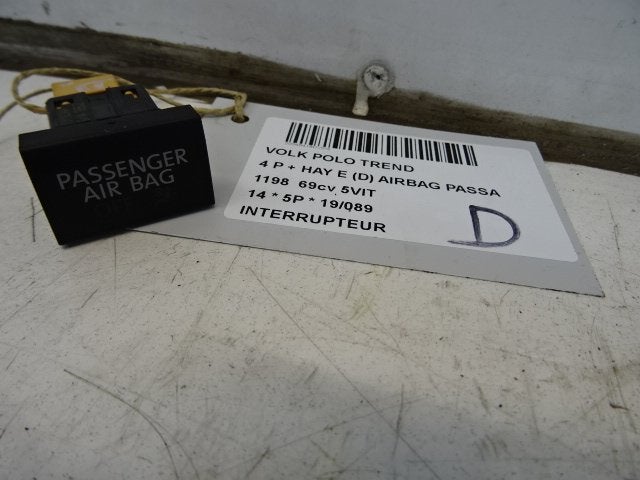 COMMUTATEUR Volkswagen Polo V (6R) (6R0919234A), Utilisé, Volkswagen