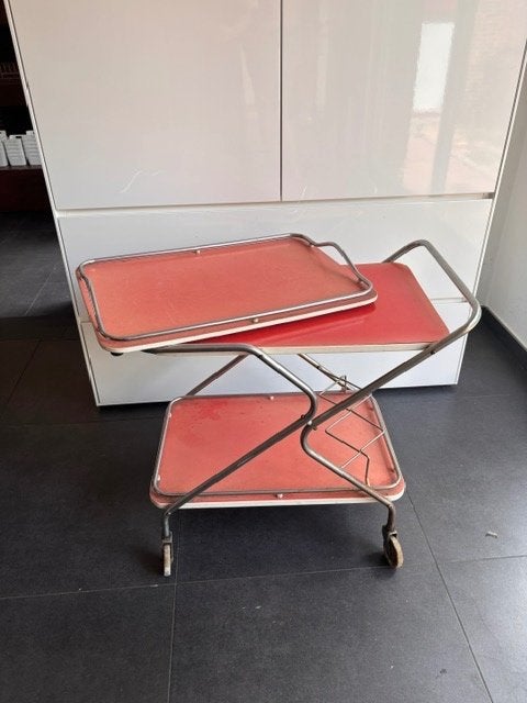 vintage keukenwagentje, Ophalen
